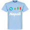 Napoli Maradona 10 Team T-Shirt - Sky