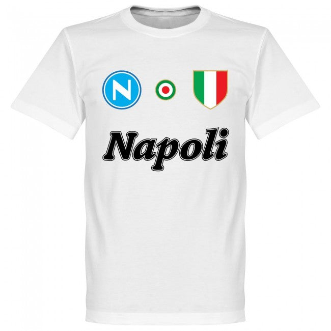 Napoli Manolas 44 Team T-Shirt - White