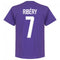 Fiorentina Ribery 7 Team T-Shirt - Purple