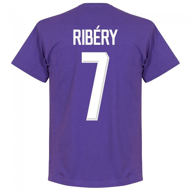 Fiorentina Ribery 7 Team T-Shirt - Purple