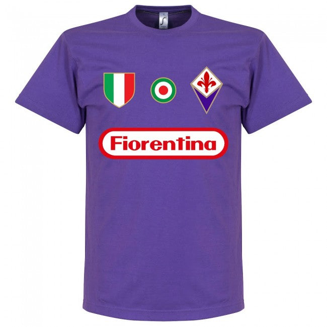Fiorentina Astori 13 Team T-Shirt - Purple