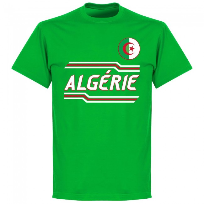 Algeria Mahrez 7 Team T-Shirt - Green