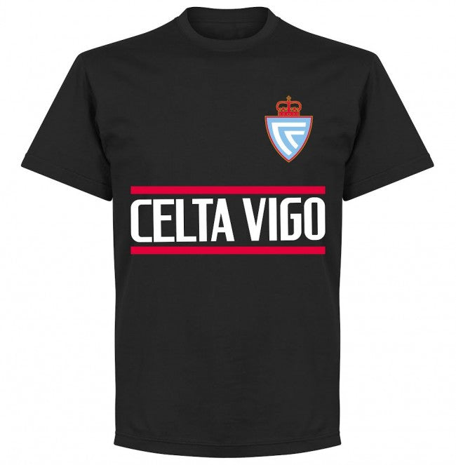 Celta Vigo Iago Aspas 10 Team T-Shirt - Black