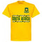 South Africa Rugby Team Kolisi 6 T-shirt - Yellow