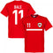 Wales Team Bale 11 T-Shirt - Red