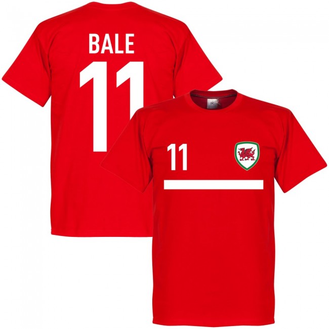 Wales Team Bale 11 T-Shirt - Red