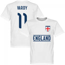 England Vardy Team T-Shirt - White