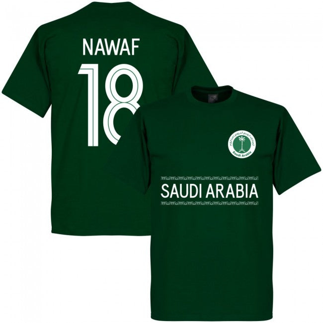 Saudi Arabia Nawaf 18 Team T-Shirt - Green