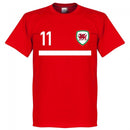 Wales Team Bale 11 T-Shirt - Red