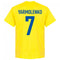 Ukraine Team Yarmolenko 7 T-Shirt - Yellow