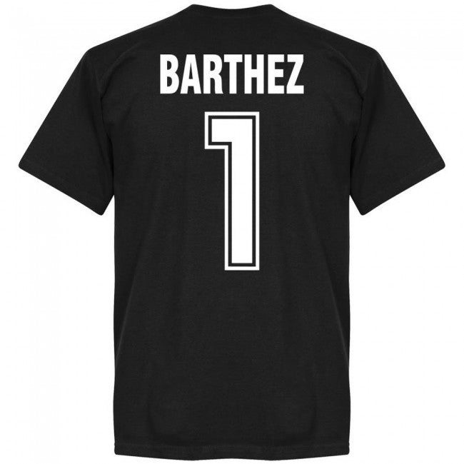 France Barthez Team T-Shirt - Black