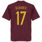 Russia Team Dzagoev T-shirt - Maroon