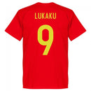 Belgium Lukaku Team T-Shirt - Red