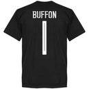 Italy Buffon Team T-shirt - Black