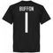 Italy Buffon 1 KIDS Team T-Shirt - Black
