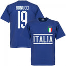 Italy Bonucci Team T-Shirt - Royal