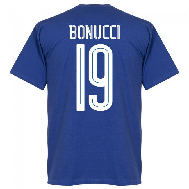 Italy Bonucci Team T-Shirt - Royal