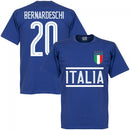 Italy Bernardeschi Team T-Shirt - Royal
