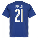 Italy Pirlo Team T-Shirt - Royal