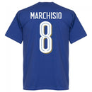 Italy Marchisio Team T-Shirt - Royal