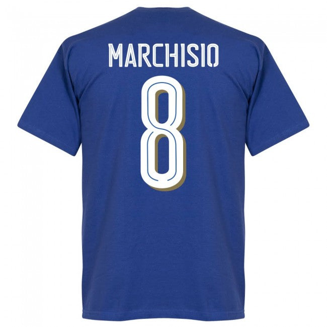 Italy Marchisio Team T-Shirt - Royal