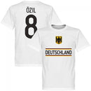 Germany Özil 8 Team T-Shirt - White