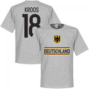 Germany Kroos 18 Team T-Shirt - Grey