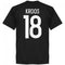 Germany Kroos 18 Team T-Shirt - Black
