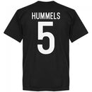 Germany Hummels 5 Team T-Shirt - Black