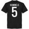 Germany Hummels 5 Team T-Shirt - Black