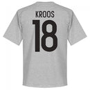 Germany Kroos 18 Team T-Shirt - Grey