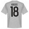 Germany Kroos 18 Team T-Shirt - Grey