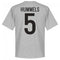 Germany Hummels 5 Team T-Shirt - Grey