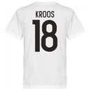 Germany Kroos 18 Team T-Shirt - White
