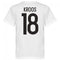 Germany Kroos 18 Team T-Shirt - White