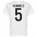Germany Hummels 5 Team T-Shirt - White