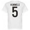 Germany Hummels 5 Team T-Shirt - White