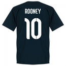England Rooney 10 Team T-Shirt - Navy