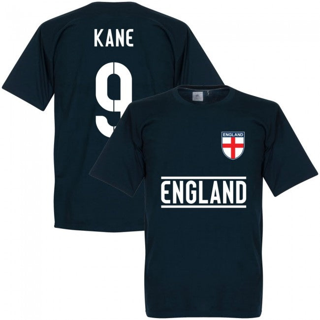 England Kane 9 Team T-Shirt - Navy