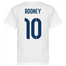 England Rooney 10 Team T-Shirt - White