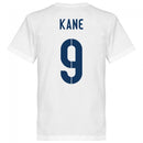 England Kane 9 Team T-Shirt - White