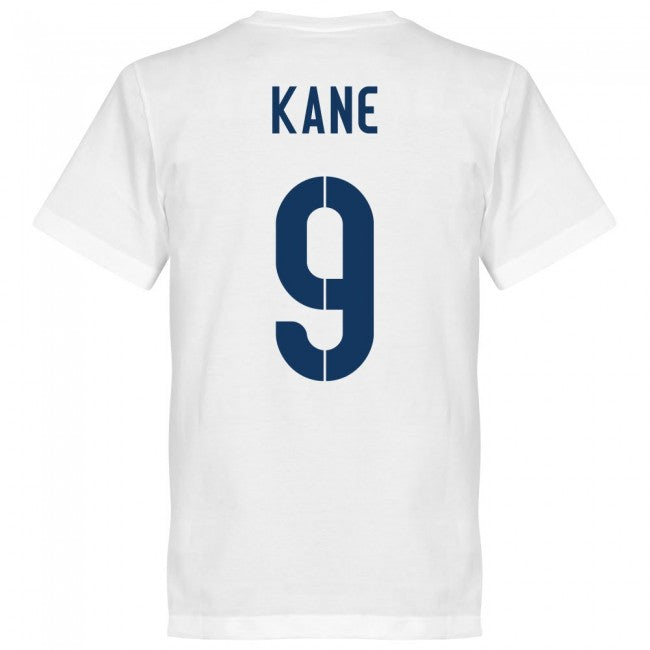 England Kane 9 Team T-Shirt - White