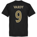 Leicester Vardy 9 Team T-shirt - Black