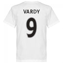 Leicester Vardy 9 Team T-Shirt - White - Kids