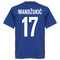 Croatia Mandzukic 17 Team T-Shirt - Royal