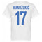 Croatia Mandzukic 17 Team T-Shirt - White