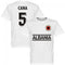 Albania Cana 5 Team T-Shirt - White