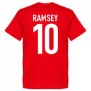 Cymru Ramsey Team T-shirt - Red