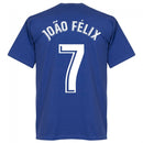 Atletico Madrid Joao Felix 7 Team T-Shirt - Royal
