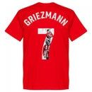 Atletico Madrid Griezmann 7 Gallery Team T-Shirt - Red